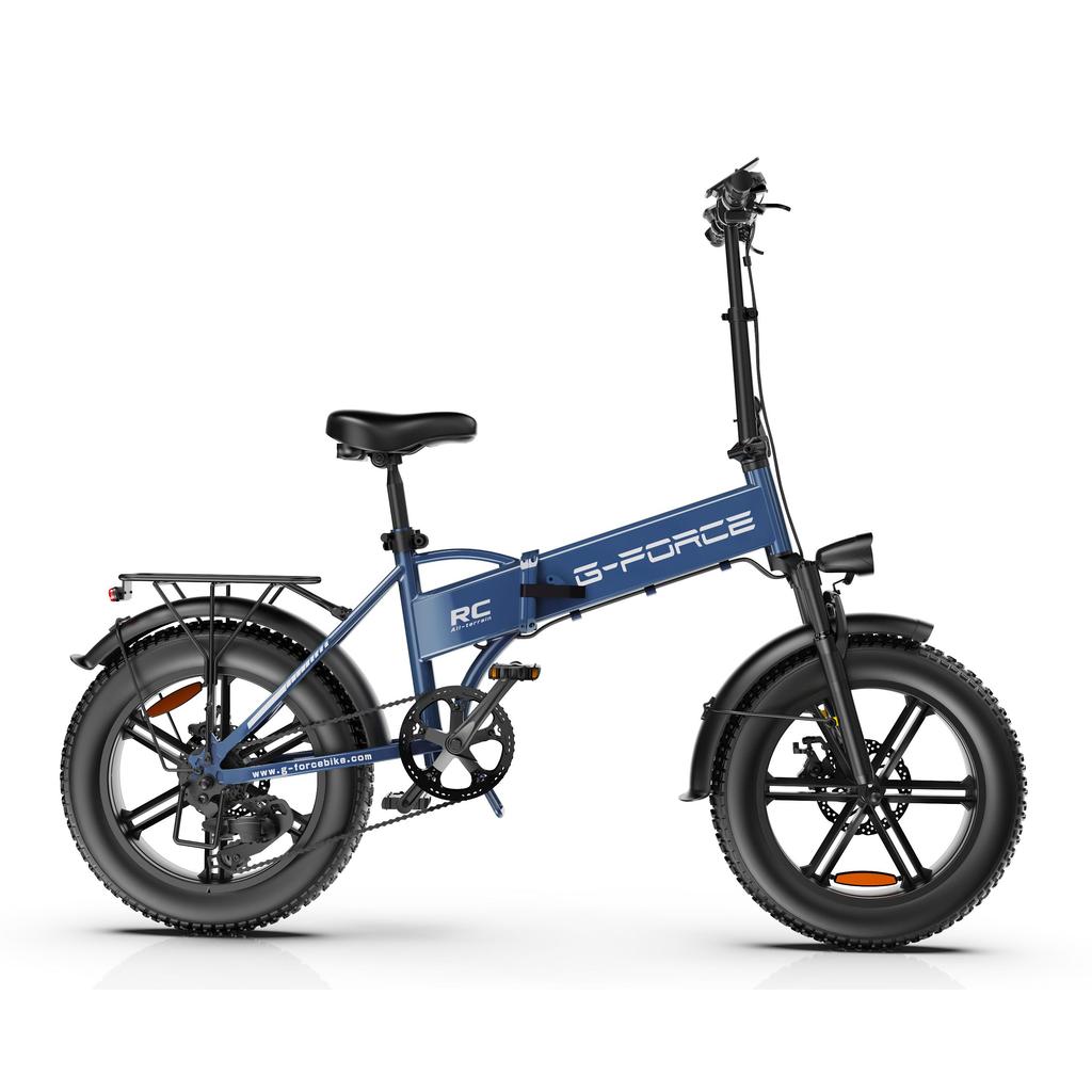 G-FORCE RC 15AH Adult Folding Electric Bike 750W Motor 48V15AH Battery 20-Inch Tires Foldable E-Bicycle Ideal for Urban Commuting City Travel