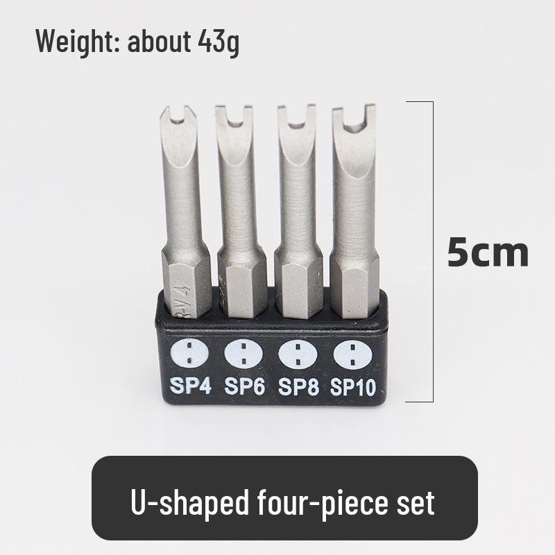 Special-Shaped Bit Set for Triangle and Inner Cross Sockets – Ideal for Induction Cookers and Water Heaters
