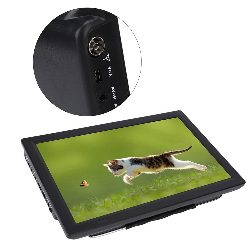 14 Inch Digital Television Multifunction Portable Digital Analog TV with Same Screen Function