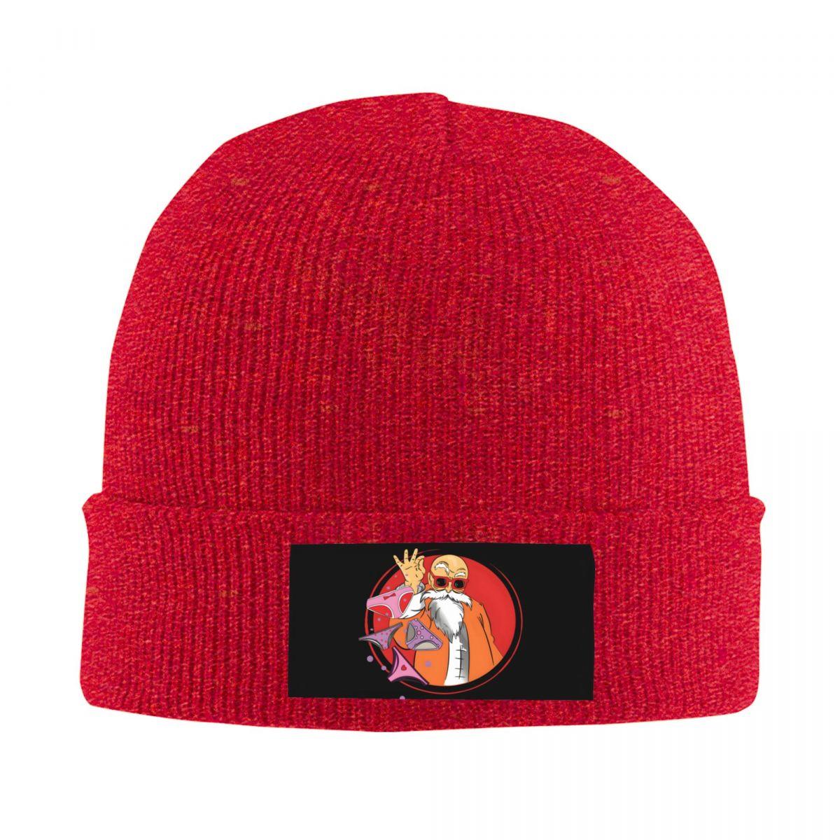 

Custom Master Roshi Tortoise Cartoons Bonnet Hat Knitting Hat Unisex Women Fashion Unisex Winter Warm Skullies Beanies Caps One Size