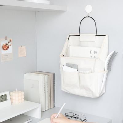 Multifuncional Wall Mounted Storage Bag Multiple Pockets Waterproof Bedside Organizer Hanging Bag Dormitory