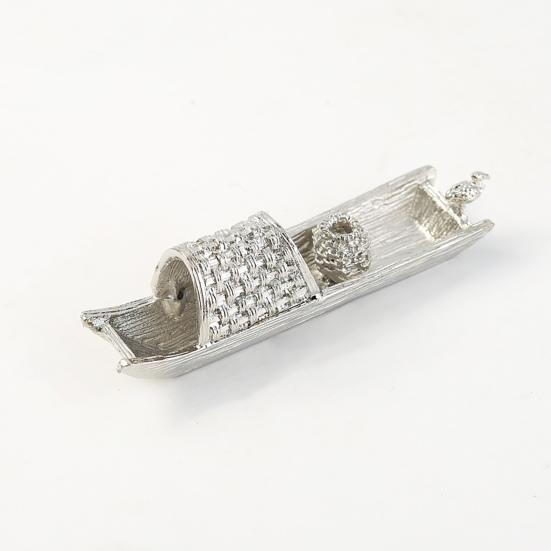 Incense Stick Holder Antique Elegent Style Chinese Style Incense Equipment Black-awning Party Boat Incense Gifts Ash For Household Decoration