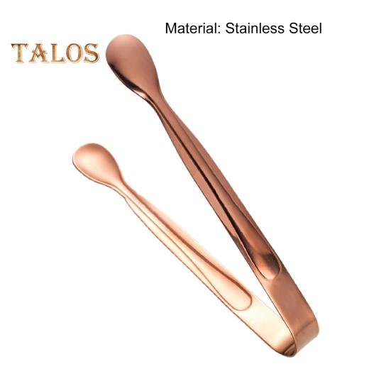 Food Tong Non-slip Anti Rust Stainless Steel Helpful Smooth Edges Serving Clamp Household Supplies