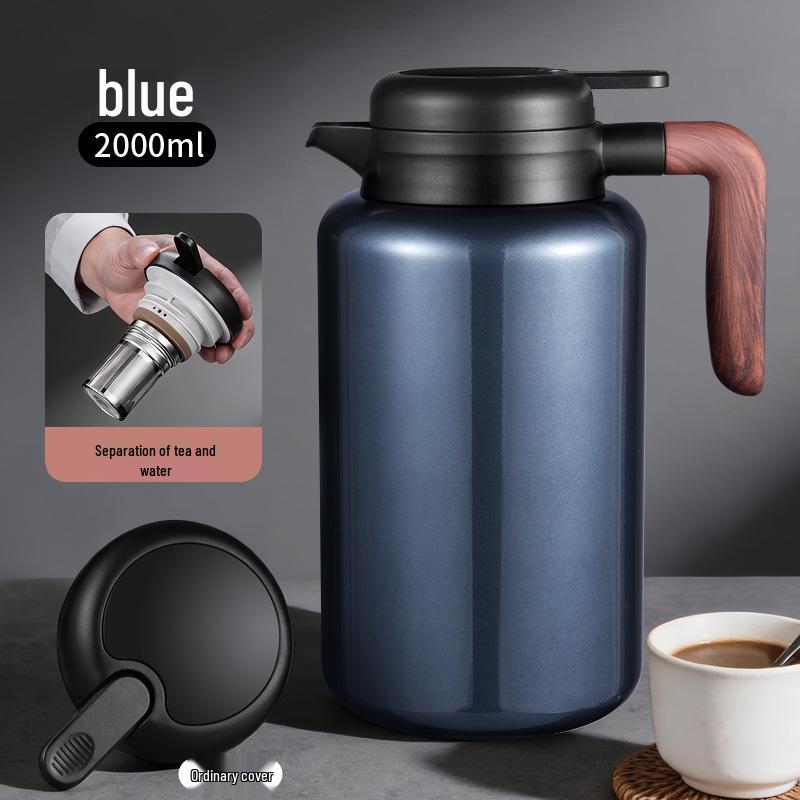 316 Stainless Steel Stewing and Warming Pot - Multifunctional Teapot, Thermos, Stewing Pot, and Coffee Pot with Customizable Thermos Cup.