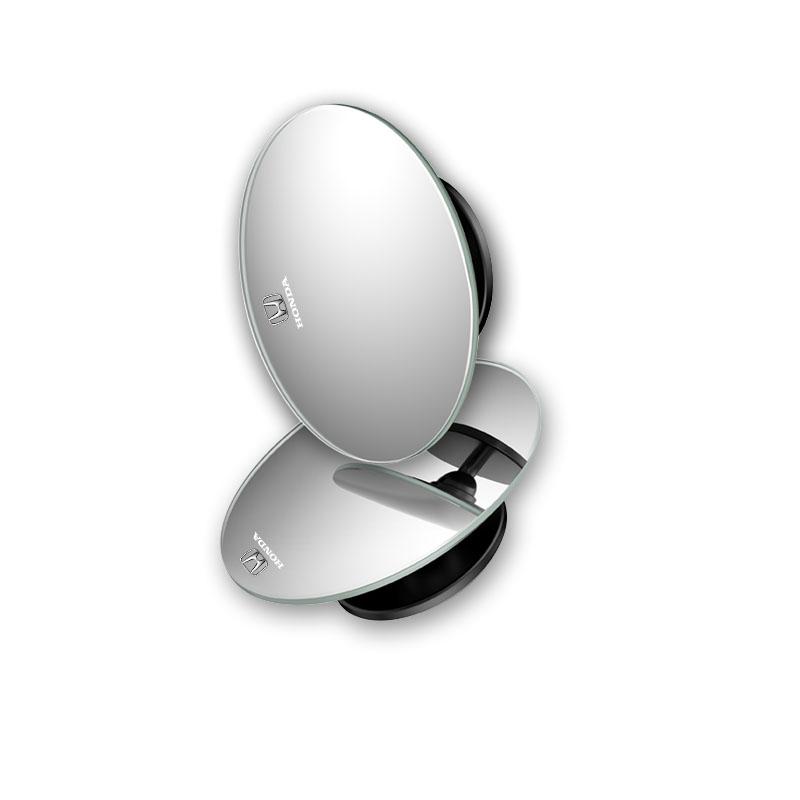 2Pcs 360 Degree Car Blind Spot Rear View Mirror Wide Angle Adjustable For Honda Fit Mugen Insight Type S R VTEC DOHC Modulo Vezel Legend RR Si