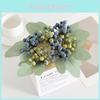 Home Blueberry Living Room Flowers Arrangement Set Wedding Decoration Fruit