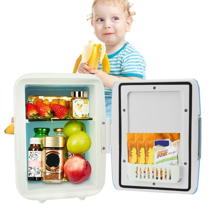 Small Car Refrigerator Warmer 8L Capacity ABS Construction Energy Efficient Operation For Daily Commutes