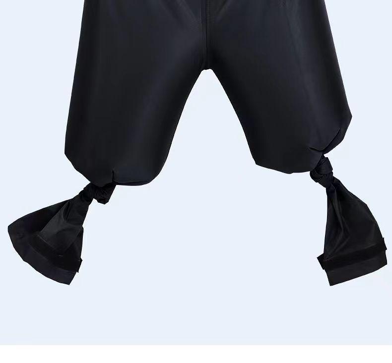 Durable Double-Layer Unisex Waterproof Cycling Rain Pants