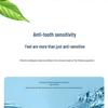 Langsaling Anti-Sensitive Jasmine Tea Toothpaste