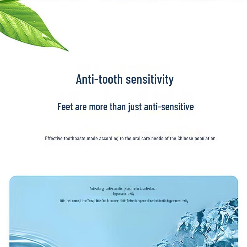 Langsaling Anti-Sensitive Jasmine Tea Toothpaste