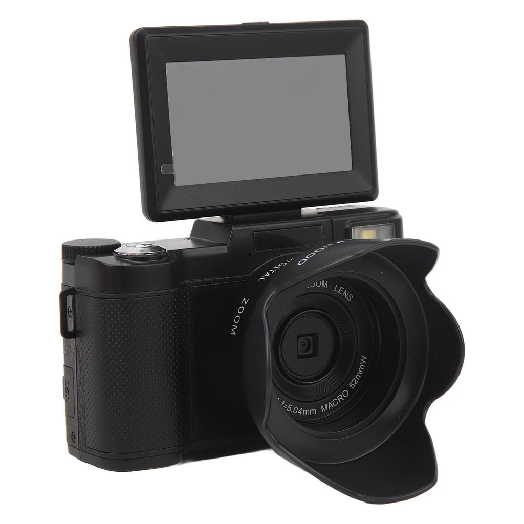 Smart Digital Camera Anti Shake 3inch Screen Auto Face Beautifying Function 52mm Interface 16x Zoom 48MP 4K HD Digital Camera