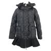 MONCLER VAULOGETTE GIUBBOTTO hooded quilted flared down jacket Jacket 00 blackUsed