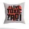 Yaoi Yuri Collection Pillow Case Sofa Living Room Bedroom Headboard Backrest Cushion Square Cushion Nap Time