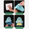 Cute Penguins Waterproof Travel Soap Box Case Bathroom Holder Dish Portable for Shower Home Hiking Accessories