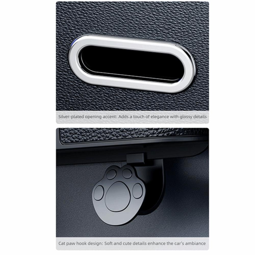 With Tissue Box Headrest Hanging Storage Box With Cup Holder Car Seat Cup Holder  Car Backseat