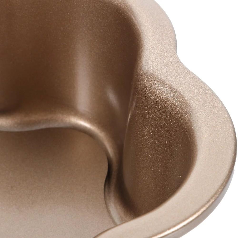 6/8inch Non-stick Baking Pan Reusable Carbon Steel Bread Mold Floral Shape Cake Pan  Dessert Making