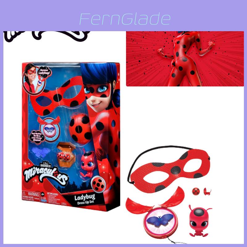 Figura de Acción Juguete Original Ladybug Miraculous Girl Ladybug Redi Cat Noir Lady Rena Rouge
