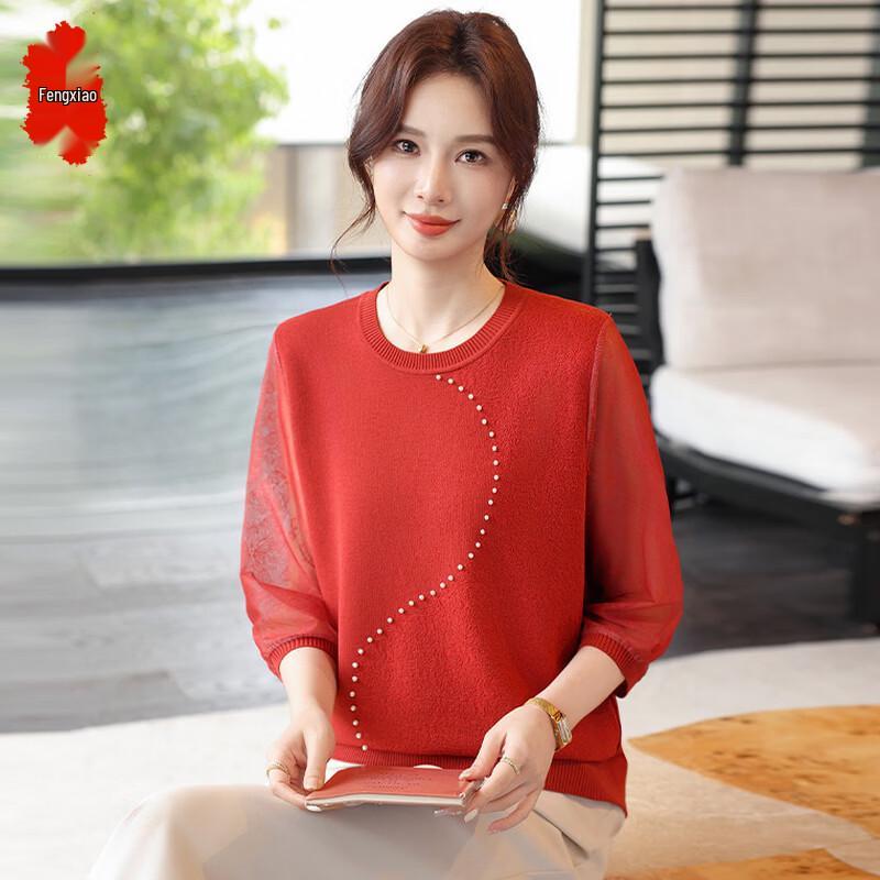 Women s Summer Cotton Linen Short-Sleeve Shirt Set 110