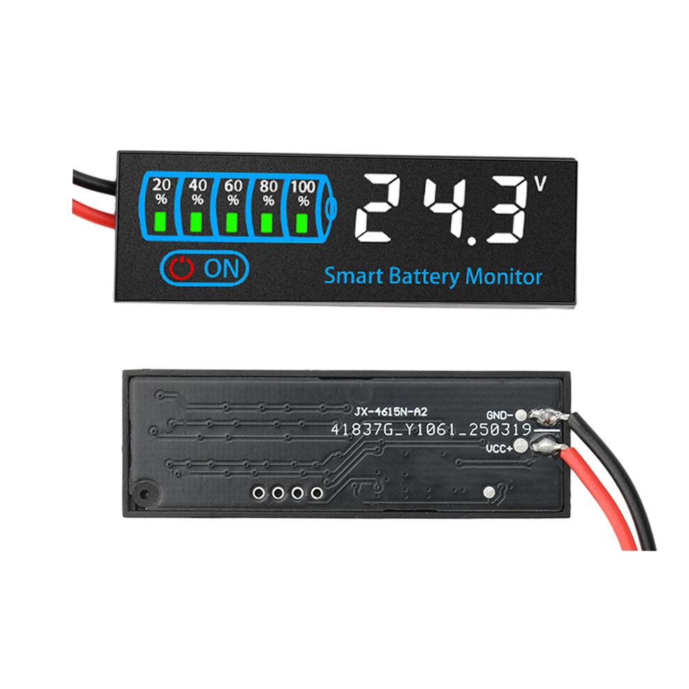 Battery Power Display Board DC 7-11V LED Digital Voltage Indicator Module Lithium Lead-acid Battery Remaining Capacity Indicator