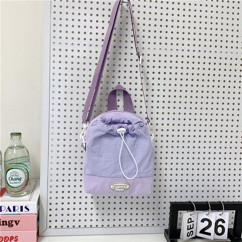 

Crossbody bag casual simple summer fashion shoulder bag women s new mobile phone bag niche design small square bag фиолетовый