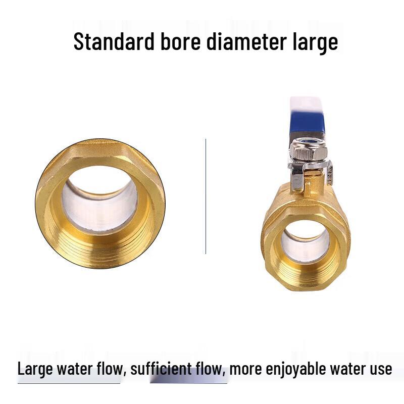 Anti-Freeze Brass Threaded Ball Valve
