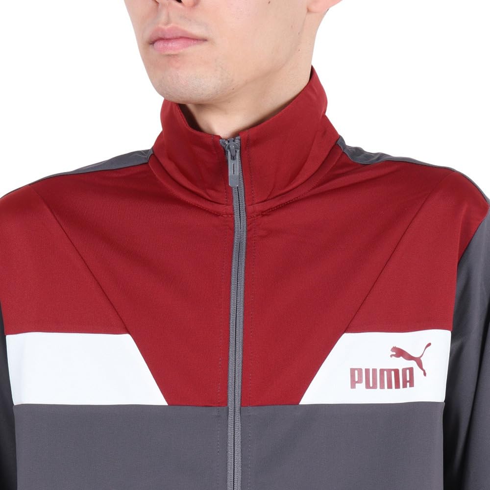 PUMA Power Poly Suit Sports Jersey Galactic Gray Men's (684188) Set, Fall/Winter 2024, (69)