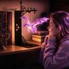 Dragon Culture Collectible Figurine Fantasy Bookshelf Lamp, Retro Flying Light, Magical Creature Bedroom Decor Creative Bookend Light for Library