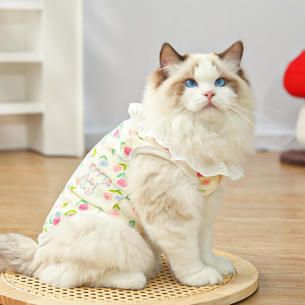 XL-7XL Golden Retriever French Bulldog Clothes Summer Breathable Soft Pet Clothes For Medium and Large Dogs