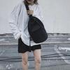 1 Pcs Korean Version Versatile Fashion Simple Solid Color Canvas Drawstring Chain Bucket Travel Women's Shoulder Crossbody Bags