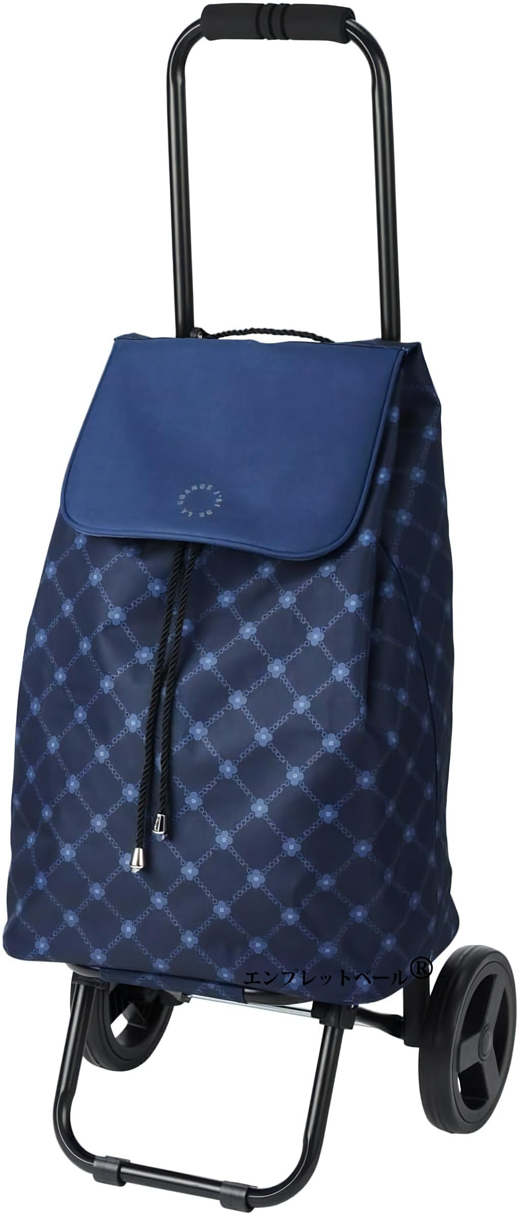 

Elegant and fashionable shopping cart 32 x x 50cm Navy Can store two shopping carts Capacity 37L Load capacity 20kg Keeps things cool and warm motif