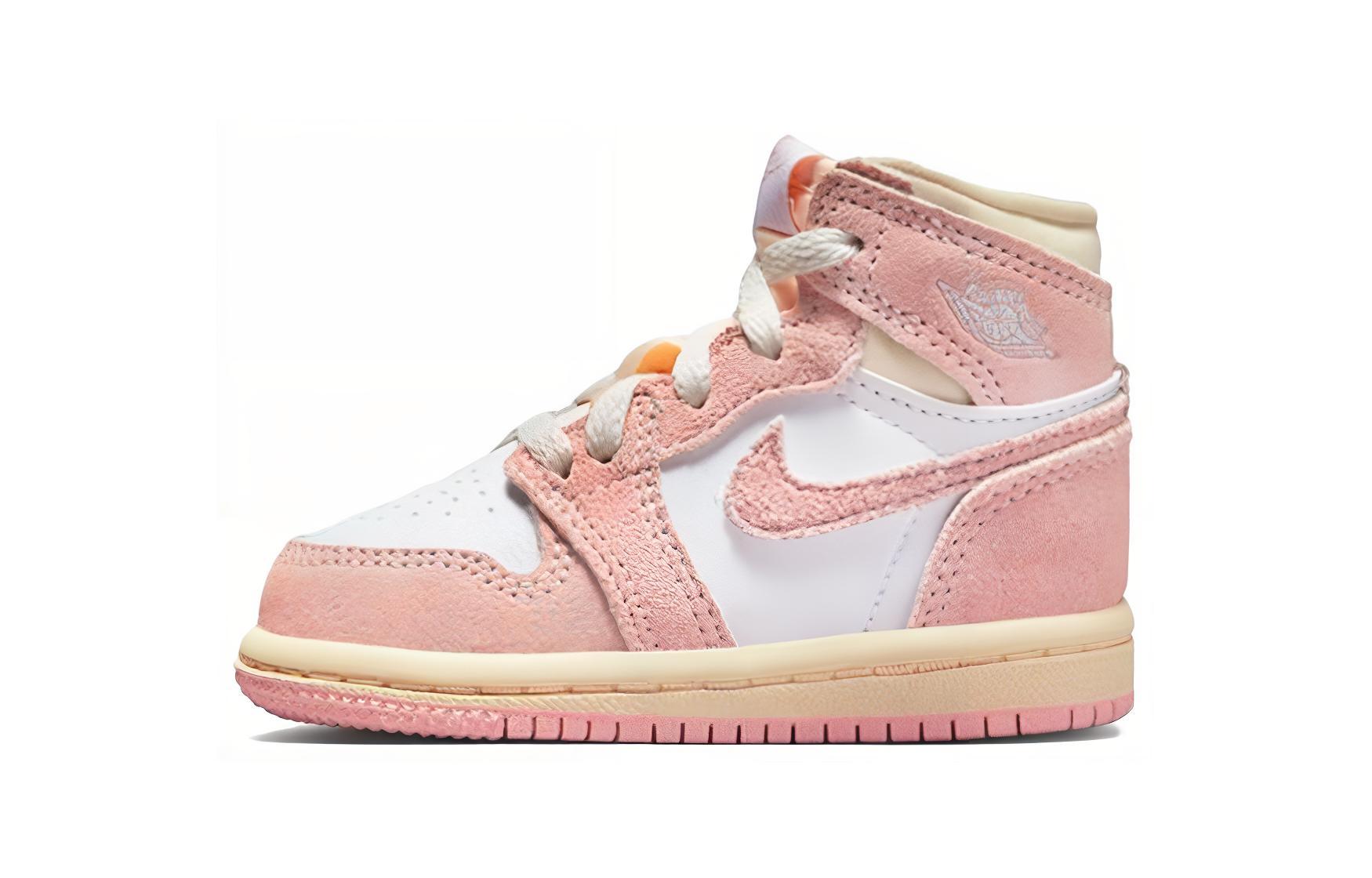 

Jordan 1 Retro High OG Washed Pink TD FD2598-600 23.5