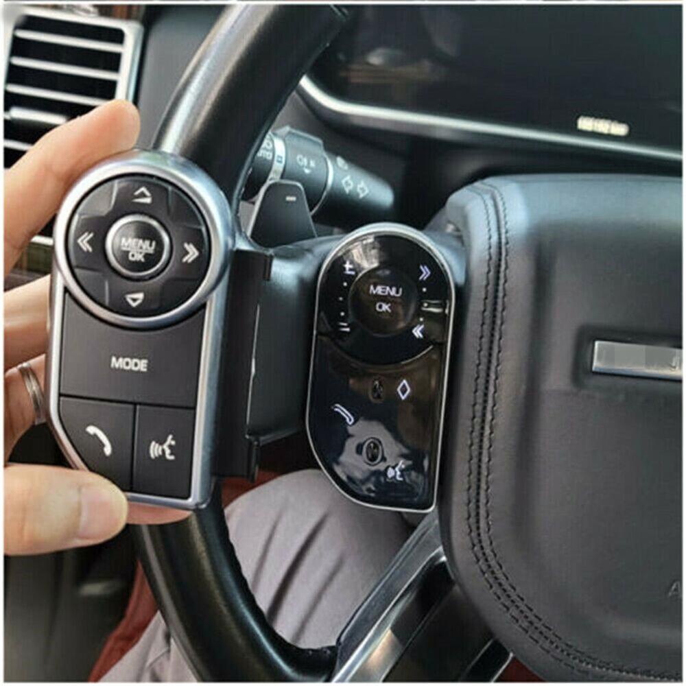2Pcs Steering Wheel Control Switch Button For 14-17 Range Rover Sport L494 L462