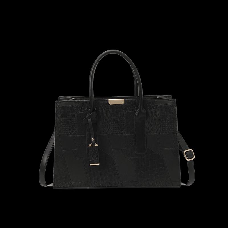 OGAR Women s Crocodile-Embossed Tote Bag Medium