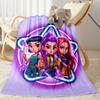 K-pop Stars Shine Bright Blanket Soft & Cozy Great for Bed Office Chair Livingroom Four Seasons Multipurpose Modern Style