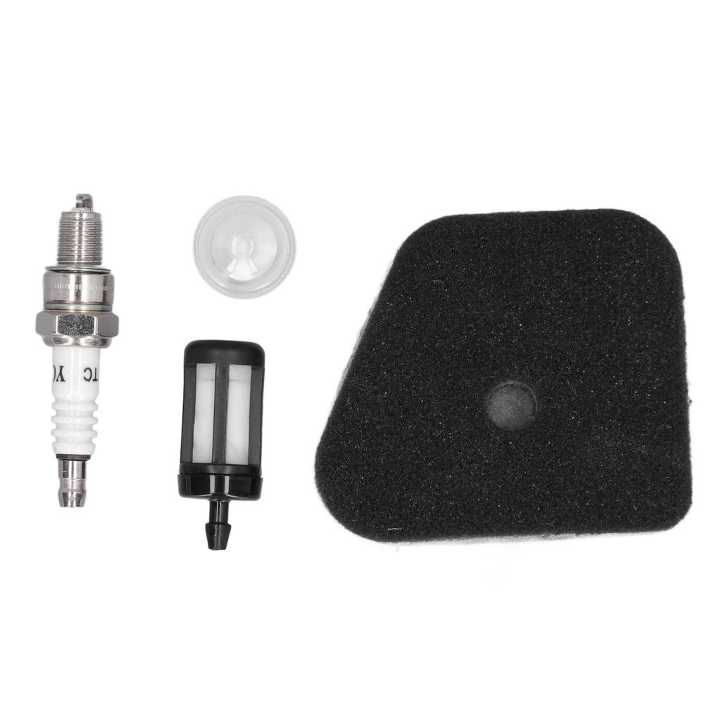 Air Filter Repair Kit Ceramic Cotton Spark Plug Fuel Filter Cap for STIHL KM130R String Trimmer
