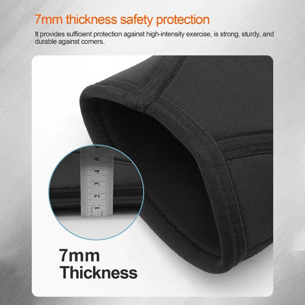 1PC Men's Women's Honeycomb Knee Pads Squat Fitness Strength Training Weightlifting Kneepad 7mm Thicken Neoprene Knee Sleeves