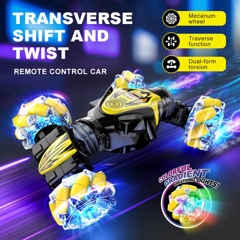 Large Gesture-Control Remote Car, Rechargeable 4WD Off-Road Climbing Twist Vehicle