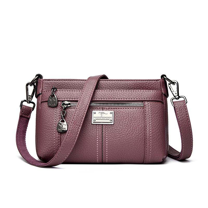 

This Is A Large-capacity Single-shoulder Crossbody Multi-functional Women s Handbag фіолетовий