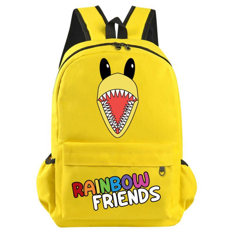 Roblox Rainbow Friends Large Capacity Backpack For Travel School And More