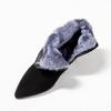 Warm Velvet Thickened Short Boots Women's Autumn New Fashion Women's Boots Versatile Pointed High Heel Thick Heel Martin Boots