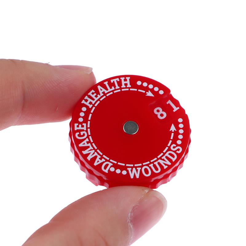 Innovative And Practical Random Color Small Size 30MM Health Damage Wounds Tracker 1PC 00-99 Life Tracker