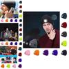 Outdoor Usb Rechargeable Bluetooth Knitted Beanie Hat With Music And Light Features For Winter Comfort