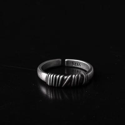 Vintage Wrapped Cold Silk Vintage Adjustable Ring Ring