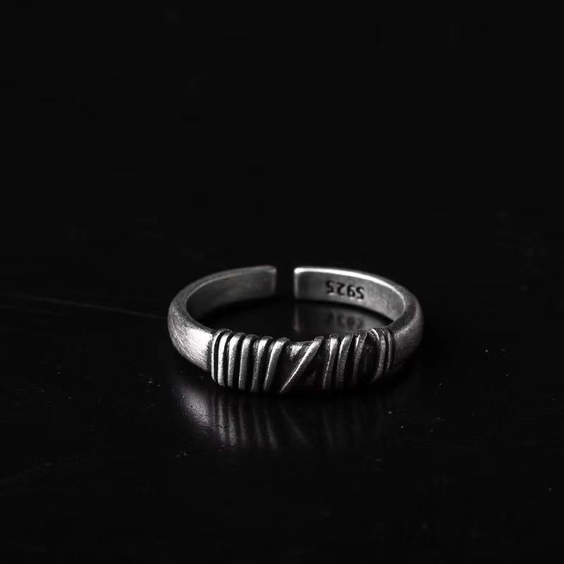 Vintage Wrapped Cold Silk Vintage Adjustable Ring Ring