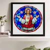 New Arrival 5D DIY Full Circle Diamond Painting "Religious Figures" Embroidery Cross Stitch Home Decor Gift