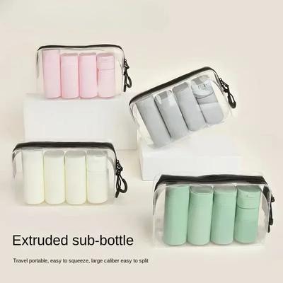 Kosmetik Aufteilflasche Reise-Set Nordisch PE Schlauchflasche EVA Wasch- und Make-up-Tasche Tragbares und Flugzeug Aufteilflaschen Reise-Set