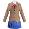 Moteriškas anime mokyklinės uniformos cosplay kostiumas, uniformos apranga