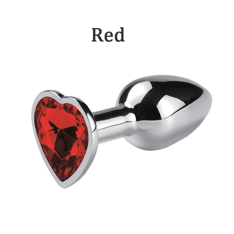 Juguetes sexuales con tapón Anal de acero inoxidable liso, tapón Anal, joyería de cristal, entrenador para mujeres, hombre, consolador Anal Runyu, Sex Shop para adultos