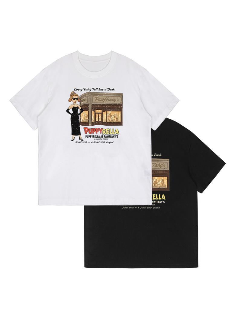 Seibeueodog Puppyrella Shop Half-Sleeve T-Shirt (Kids & Unisex Size ~5Xl) (A Type)