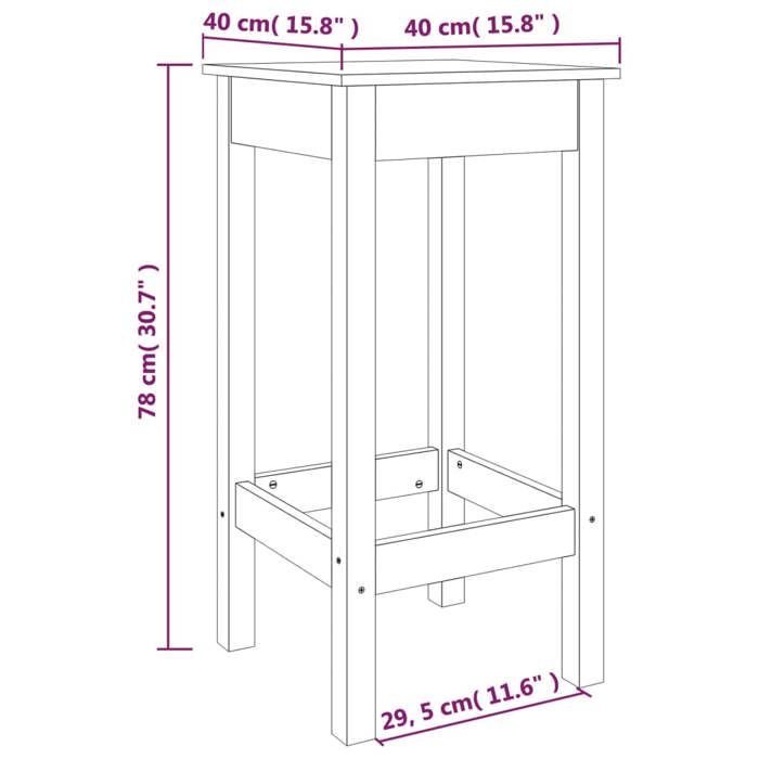 VidaXL 2x Chaises de Bar Tabourets de Bar Chaises de Cuisine Salle à Manger Meubles de Bistro Maison Intérieur Blanc 822138
